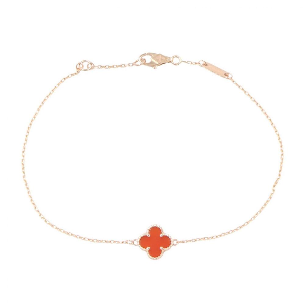 VAN CLEEF & ARPELS 18k Gold Charm Bracelet